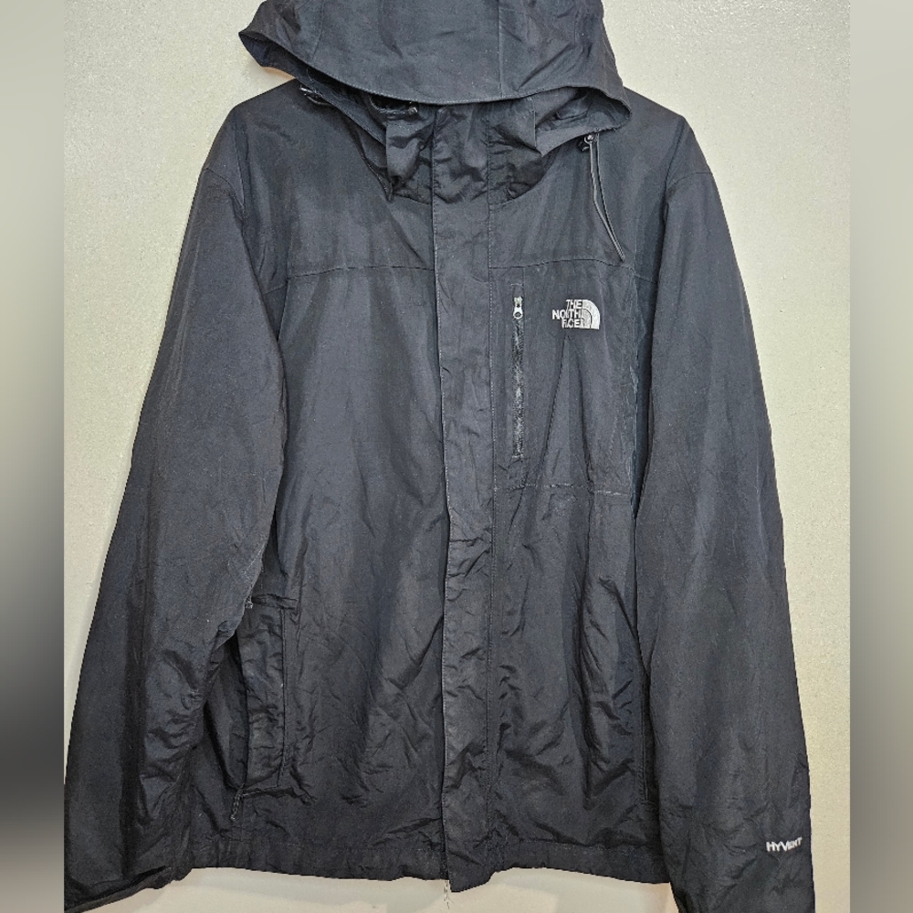 The North Face 3-in-1 HyVent Jacket with Removable Liner & Hood – Black
